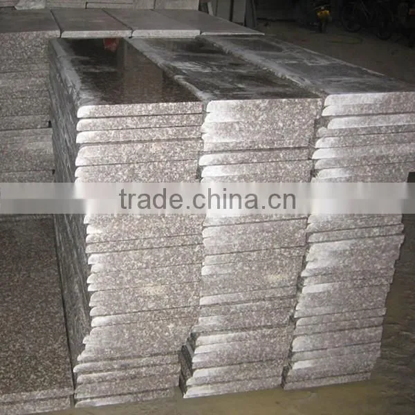 G664 flamed outdoor granite stair steps