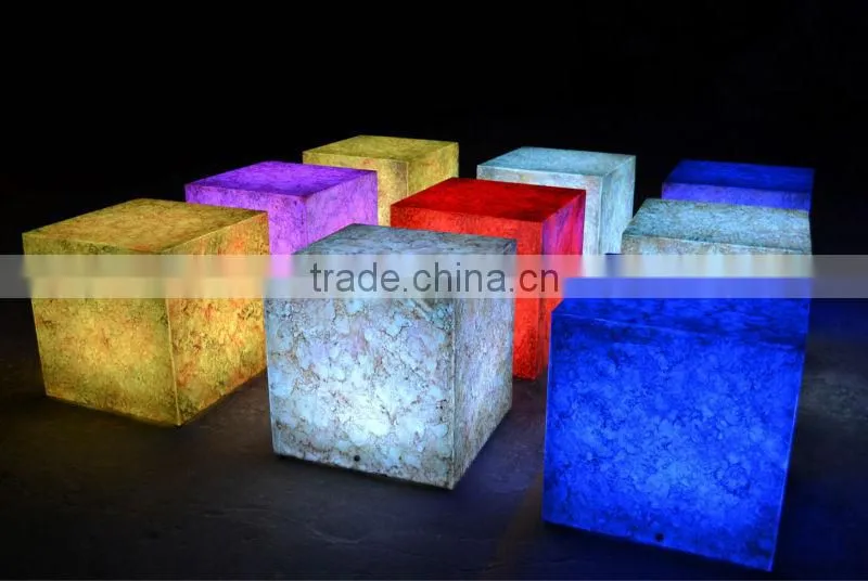 Illuminated rechargeable led bar chair & bar sofa