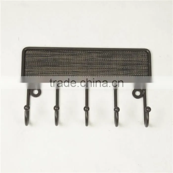 Store More textilene Door 5 Hook Key Rack