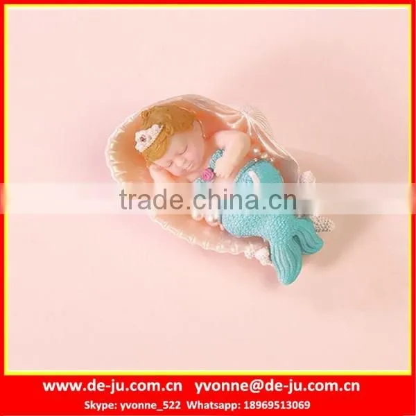 Little Sea Maid Sleeping Fancy Birthday Cake Candles