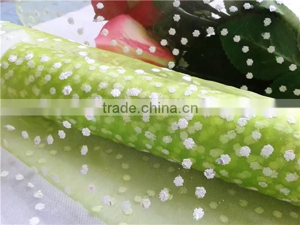 Organza christmas decorations and wedding decoration