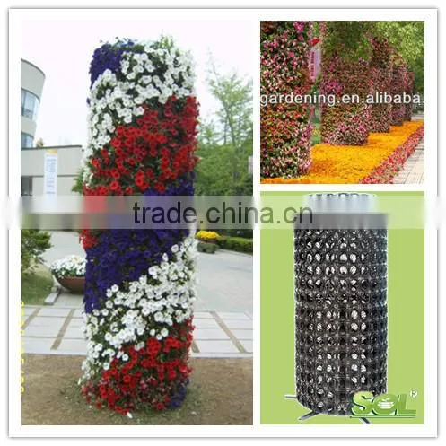 China manufacture self watering plant pot vertikal hidroponik tower garden flower pot big