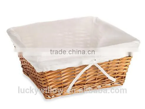 grand willow art type fruit & wine gift basket