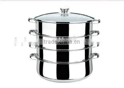 5 layer stainless steel steamer pot