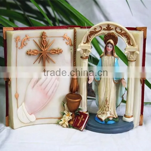 Catholic religious Nativity set souvenirs resin holy family statue