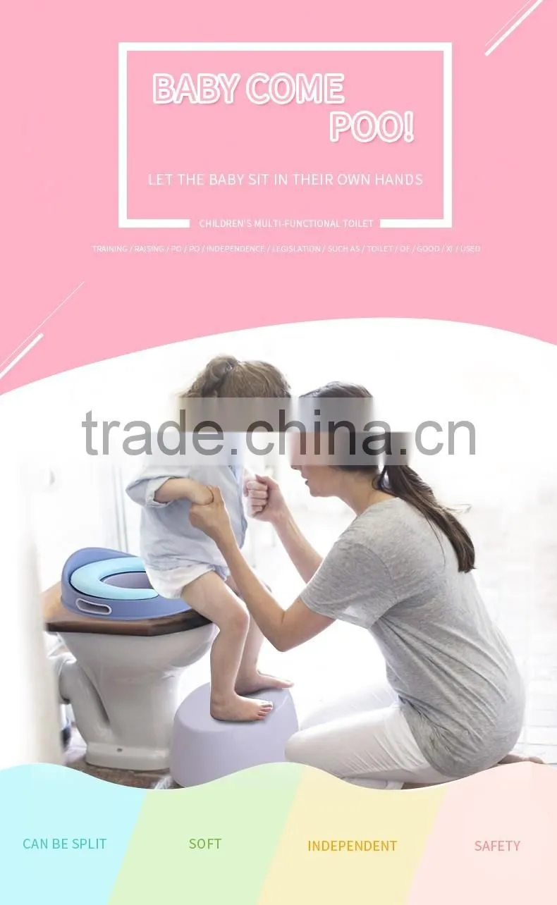 Plastic potty children urinal, PP children urinal, plastic baby sitting urinal