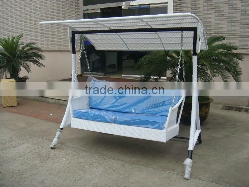 High quality garden Alum frame 2 person swing