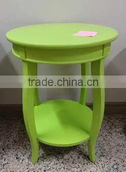 Modern ROUND End Table with color design