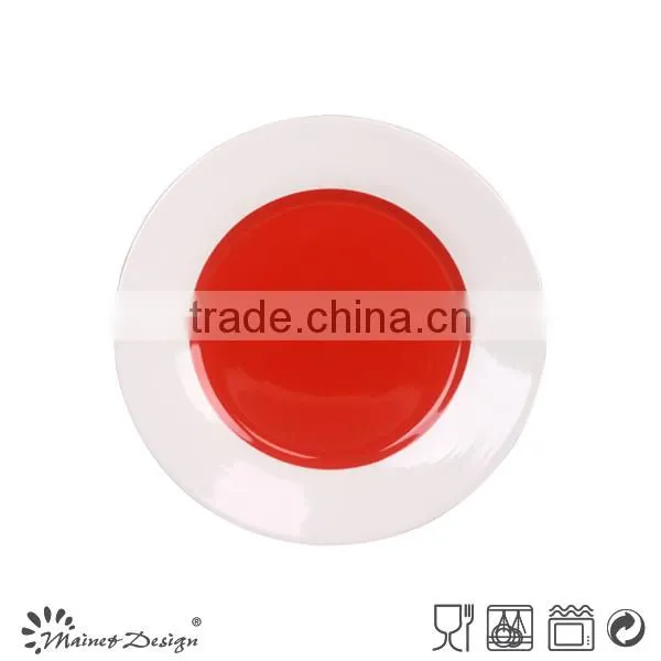 16pcs round shape new white porcelain dinner set