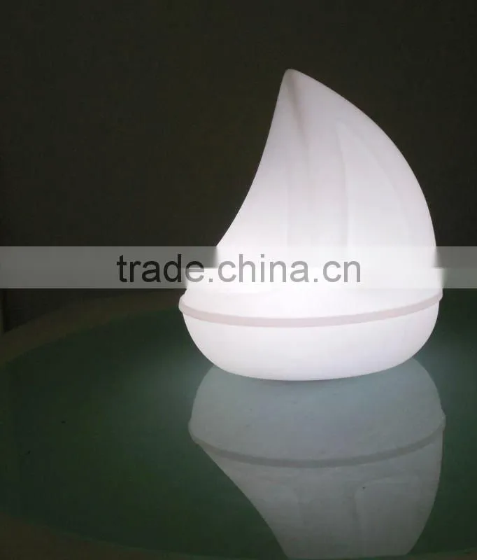 rechargeable waterproof led swimming pool light/led sailing boat light