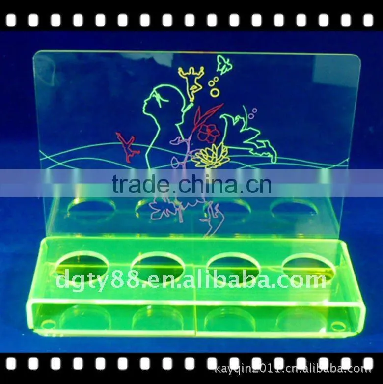 thermoform vacuum forming thick film blister plastic display tray for toothbrush
