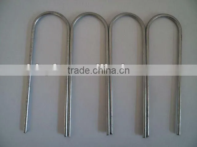 6.5ga electro galvanized steel Sod Nail with sharp point on sale