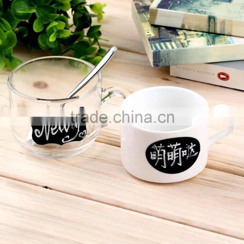 36pcs Chalkboard Labels Blackboard Decor Sticker Chalk Board Craft Stickers For Kitchen Furniture Jar Labels