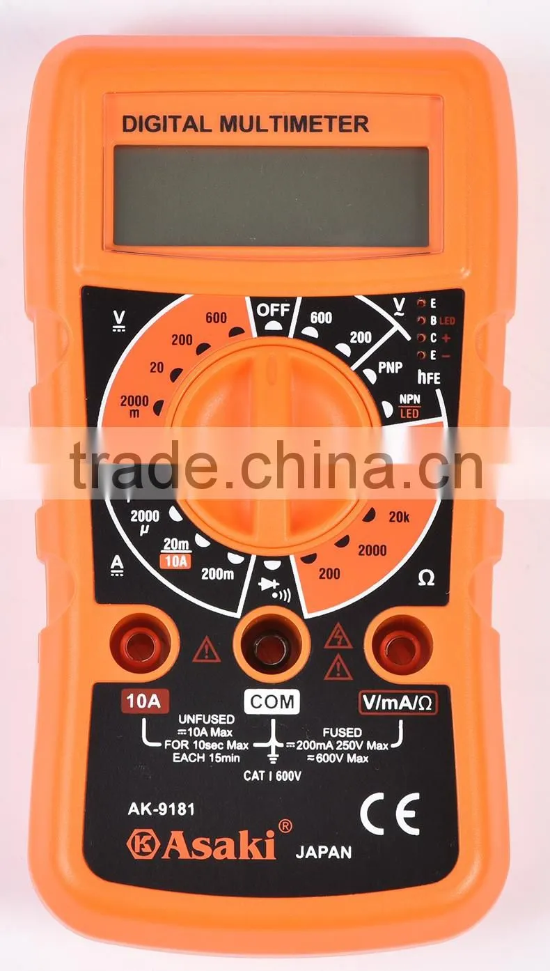 AK-9181 high grade ABS case multimeter
