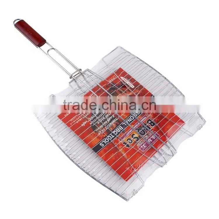 Non-stick grill fish basket
