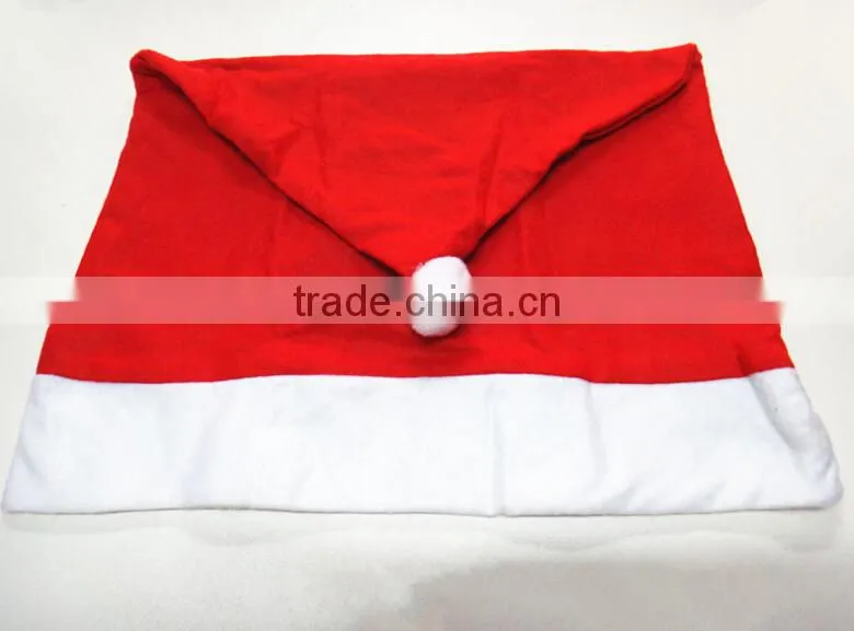 Hot sale cheap christmas santa chair cover wholesale