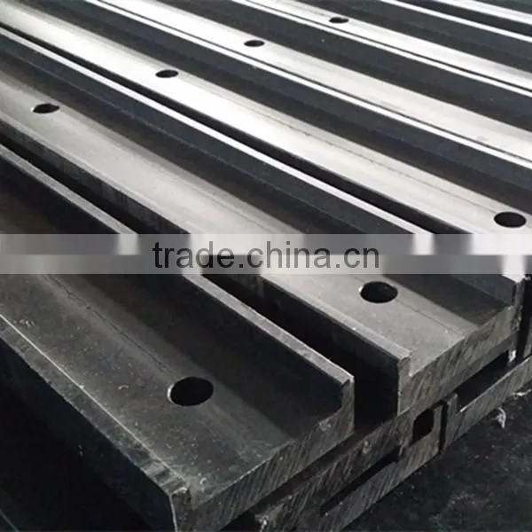 palte conveyor custom upe anti impact plastic guide rail