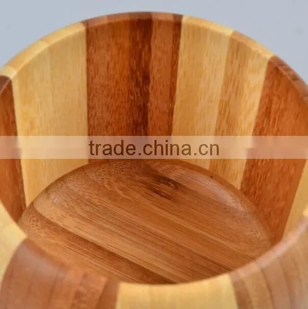 Fashion BAMBOO MORTAR AND PESTLE