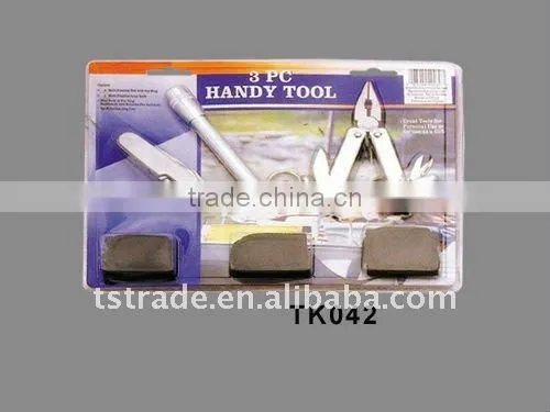 2014 Hardware multi function stainless steel plier hand tools with blister card TK001A