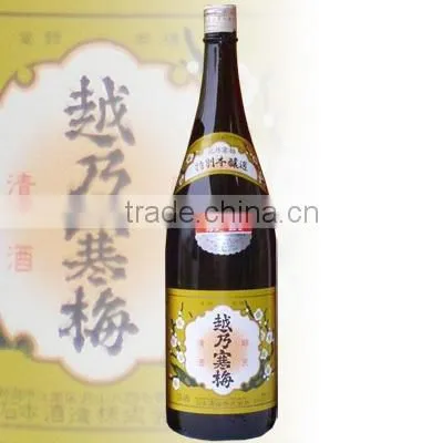 Natural sake koshinokanbai bessen 1800ml with Flavorful made in Japan