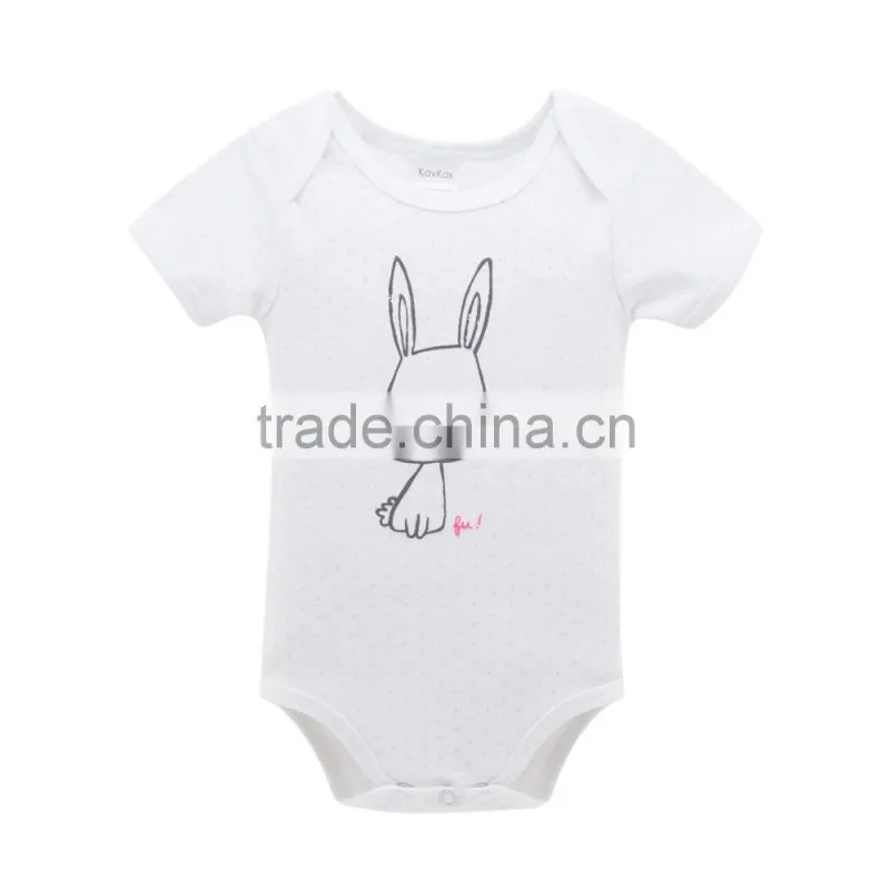 2017 Cute Design Girl Clothes 100% Cotton Baby Summer Clothes For Sleeveless