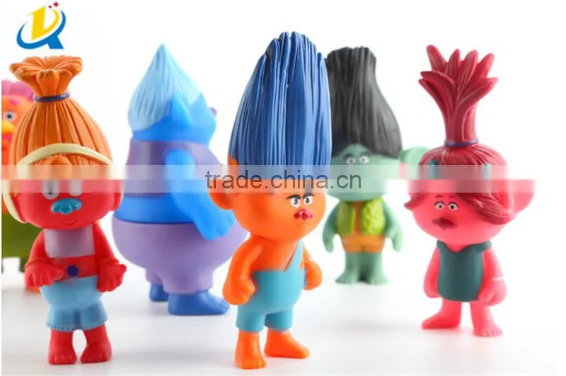 popular hairy little troll doll figure trolls pen topper gift for kids toy