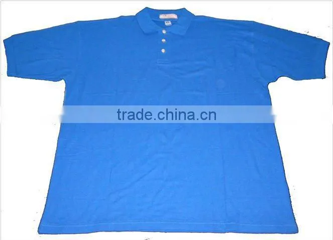 100% Cotton Men's Short Sleeve Blank Polo Shirt