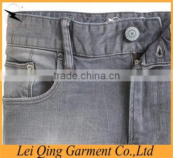 100% cotton washed slim men fashion jeans trousers