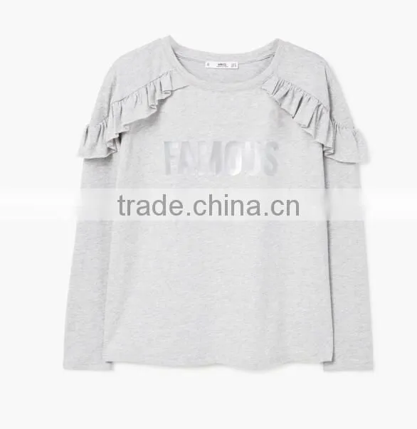 New spring/autumn long sleeve new women tops t-shirts loose fashion blouse