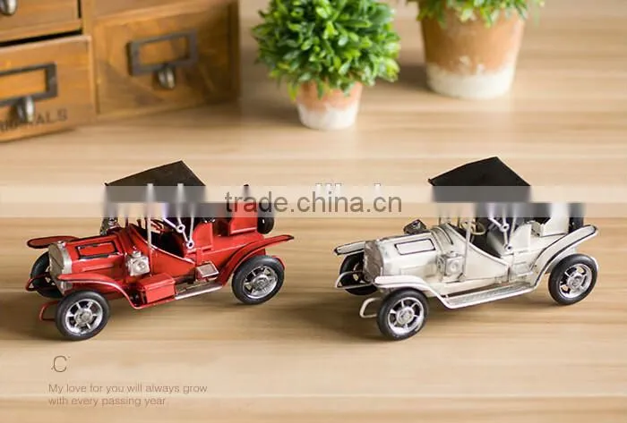 Vintage Red/Blue/White Classic Hotwheel Diecast Car