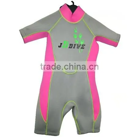 Semi-Dry Suits fancy short sleeve neoprene surfing wetsuit