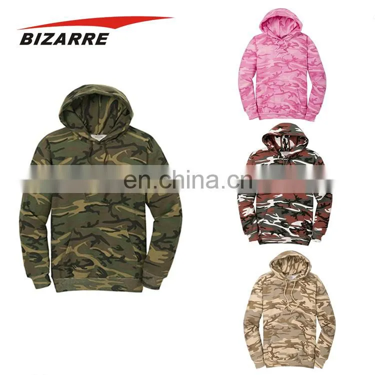 2017 New Arrivals Camo Pullover Unisex Wholesale Camo Hoodies