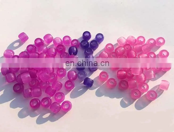 250 solar UV pony beads color changing beads DIY rubber bands bracelet