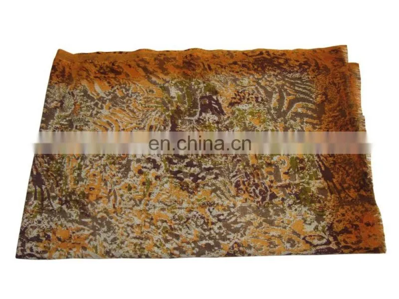 Latest Design Women Fashionable Long Cheap Shawls voile Printed Pashmina