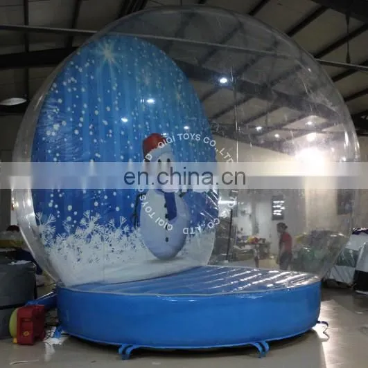 commercial used Advertising Inflatable Snow Globe for sale