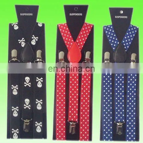 Wholesale Cheap Classic Solid Colour Suspender, fashion suspenders, clips suspenders