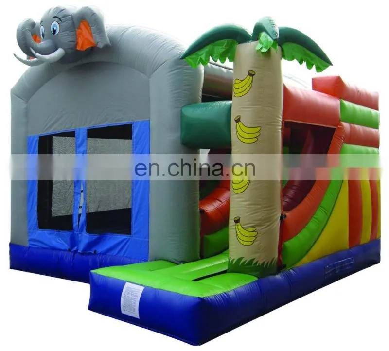 HI hot sale outdoor elephant inflatable bouncy castle ,funny and charmming bouncy castle for sale