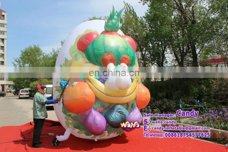 Advertising inflatable egg , inflatable egg cartoon for sale C-298