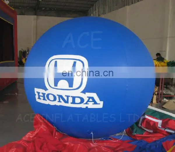 Inflatable helium balloon with car brand printing for sale
