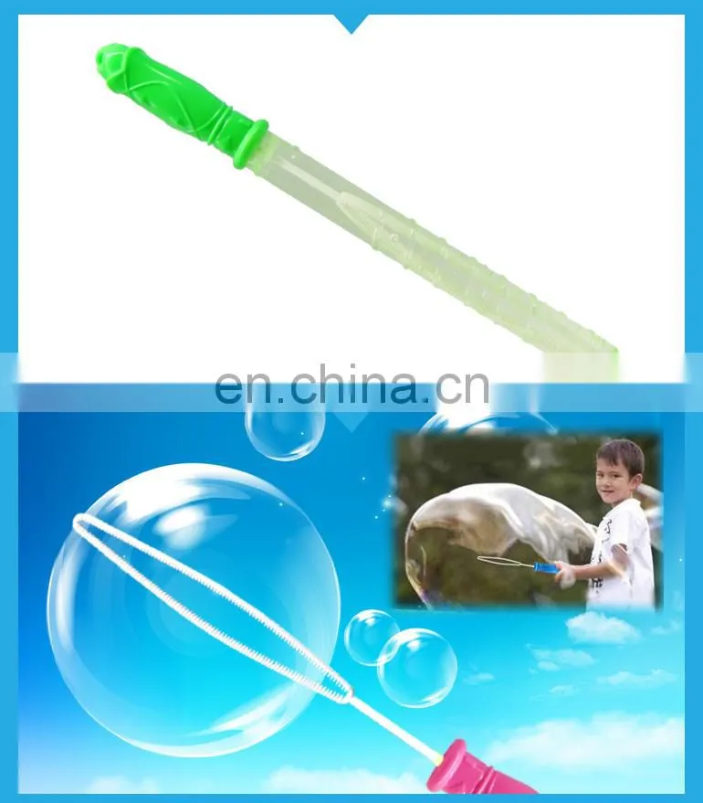 China toys kids outdoor toys bubble wand 28Cm blowing bubbles for wholesale