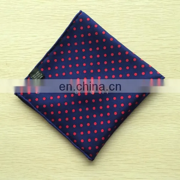 Hand Rolled Reverisible Silk Pocket Square Top Quality