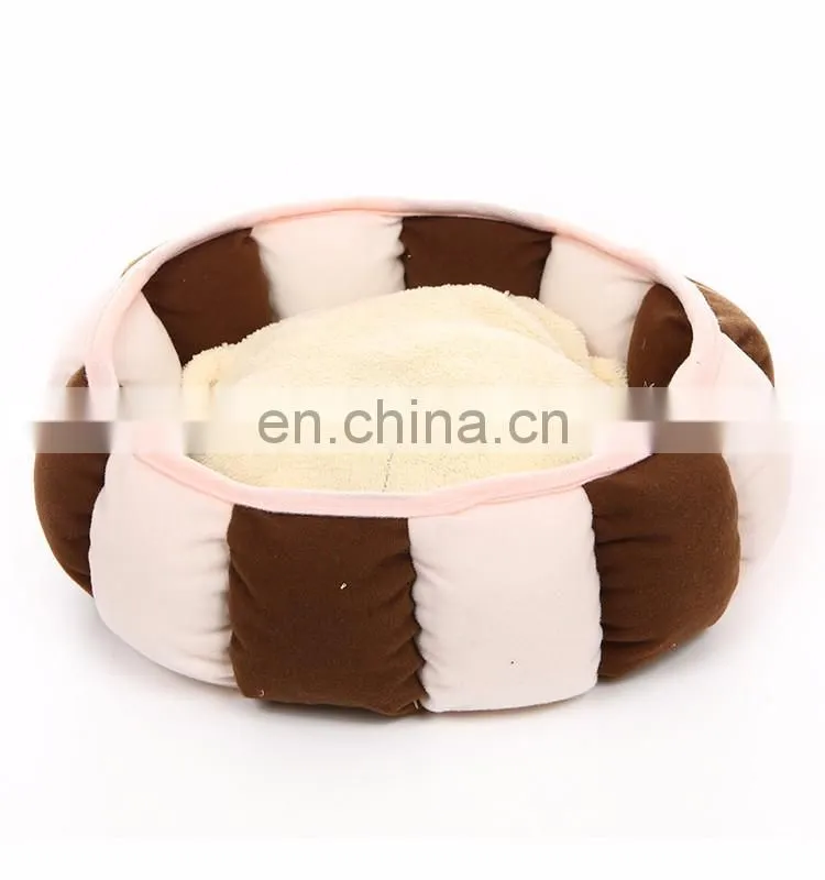 2016 new stlye Anti peel pumpkin fossa pet bed