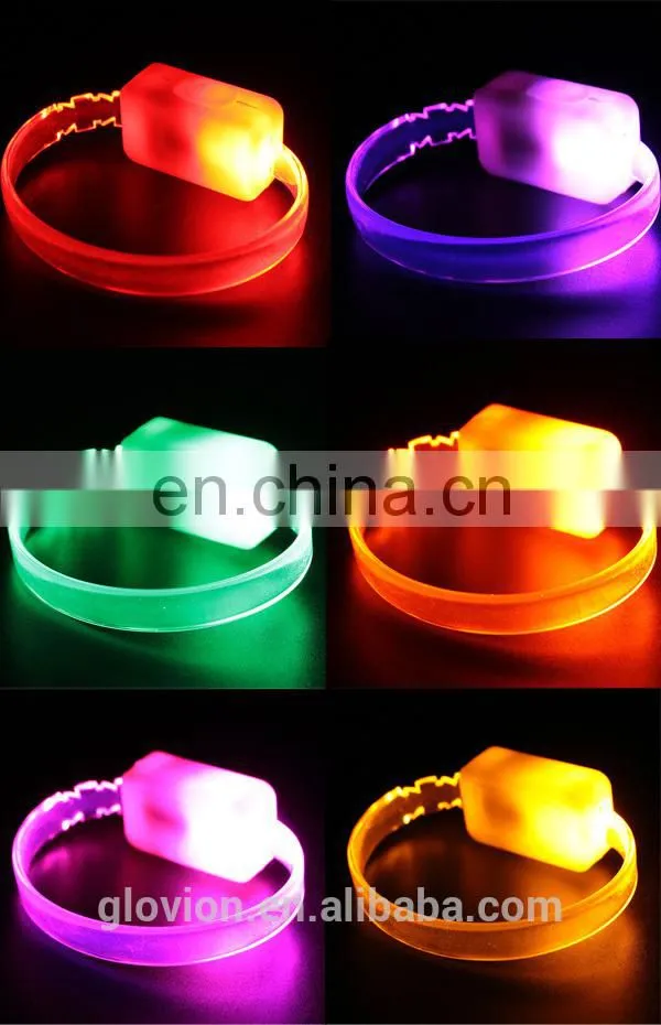 New design Cheap led flashing bracelet for running