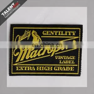 Customized high quality clothing woven label manufacturer