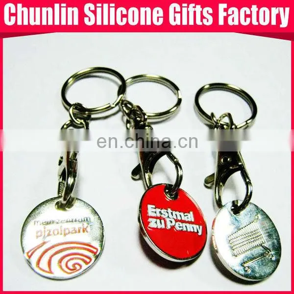 Metal Coin holder Keychains