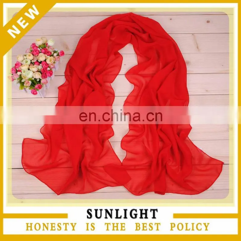 wholesale summer marine chiffon scarf
