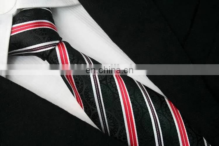 Custom silk made jacquard woven mens ties