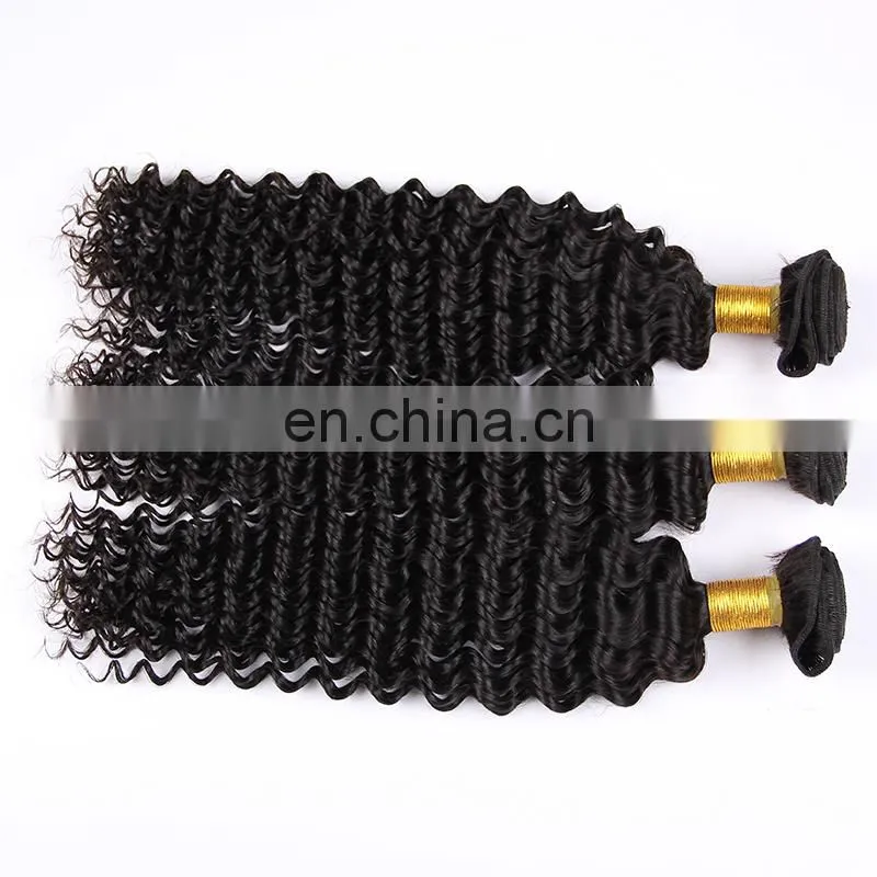 wholesale remy hair hair extensions brazilian deep wave hair with closure in mozambique