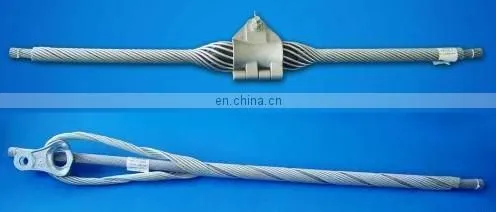 High tension OPGW wire tension clamp