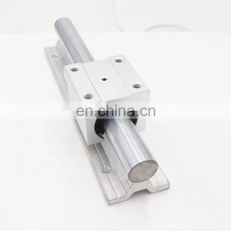 SBR25 slide rail linear support shaft dimension 25mm shaft